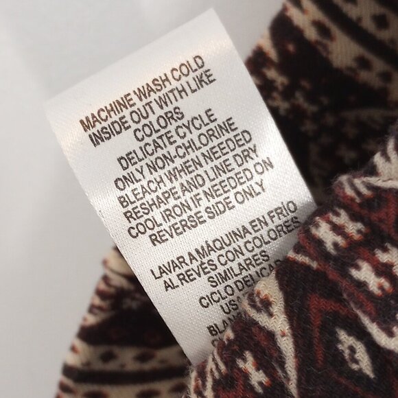 Democracy Skyrise Pull On Printed Fray Hem Cropped Pants - Picture 12 of 12